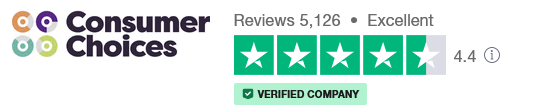 Cosumer Choices Trust Pilot Score
